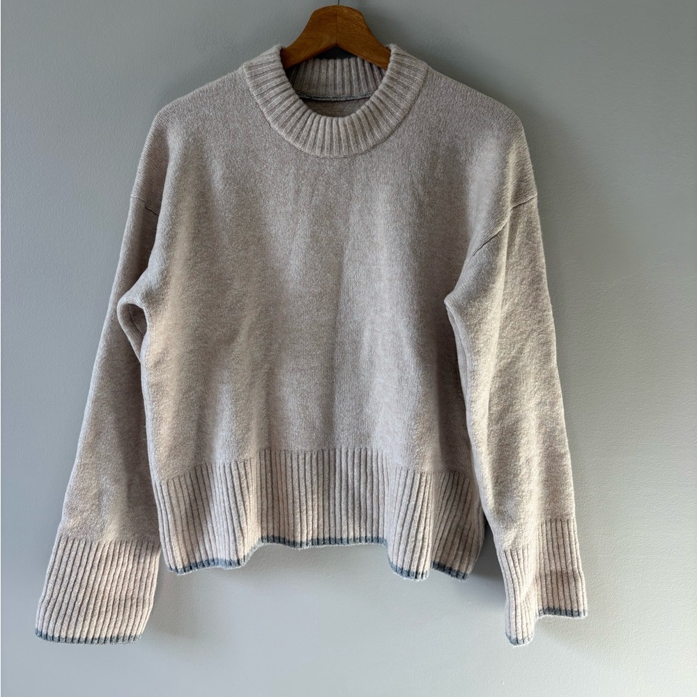 Faherty Wool Oversized Sweater